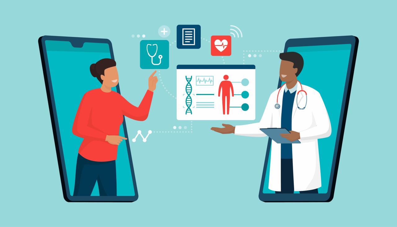 Telehealth medical illustration pandemic telemedicine health consultation doctor patient vitals online via using stick ends experts discuss options after will Telehealth medical illustration pandemic telemedicine health consultation doctor patient vitals online via using stick ends experts discuss options after will
